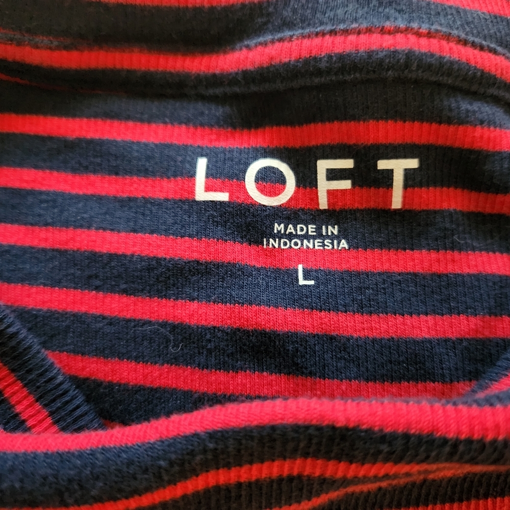 Loft Ribbed Baby Tee - Picture 3 of 3
